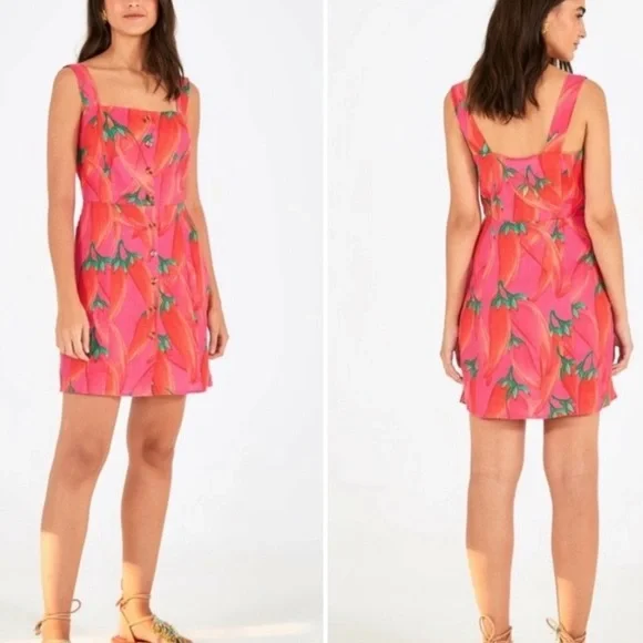 FARM RIO Apimenta linen pepper Sundress NWT'’s sz S - Picture 2 of 10